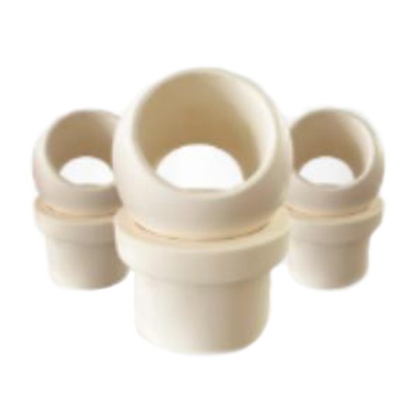 Balls and seats for ceramic valve