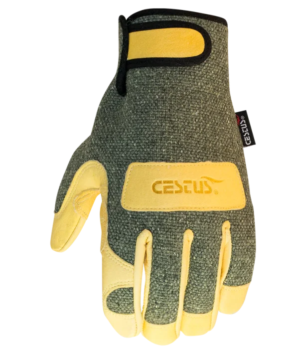 WeldTech 1600C, 7056. Lastamid® Fabric, Premium Grain Goatskin