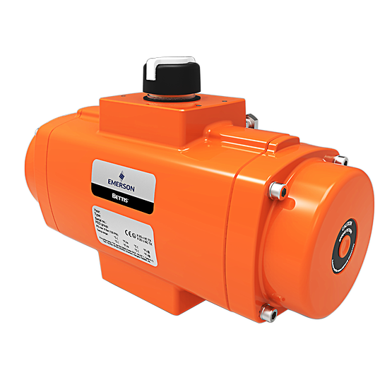 Bettis RPE-Series Pneumatic Rack and Pinion Valve Actuator