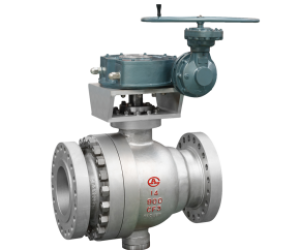 Cast steel fixed ball valve 1