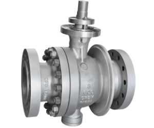 Cast steel fixed ball valve 4