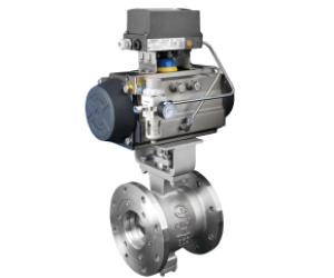 V-ball valve 1