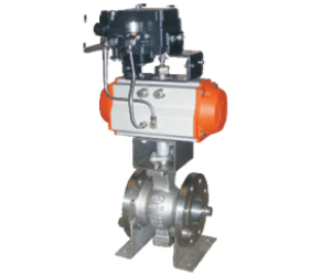 V-ball valve 2-(4)