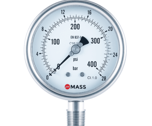 WPS Open Front Process Pressure Gauge