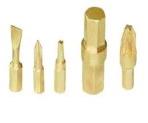 Non Sparking Screwdriver Bits